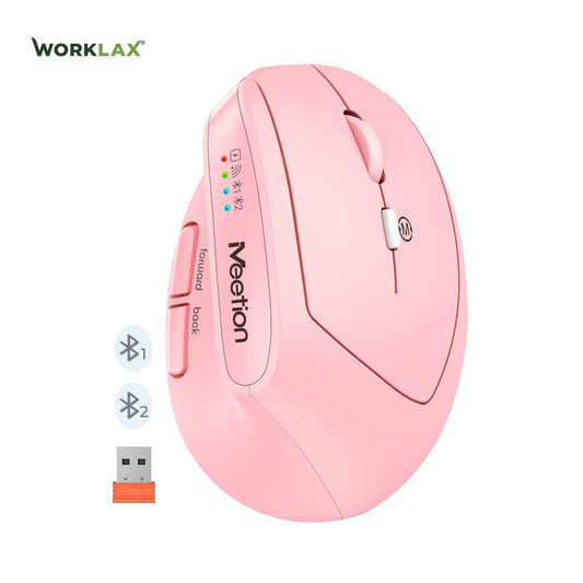 ERGONOMIC WIRELESS MOUSE - DUAL MODE ( BTM008)