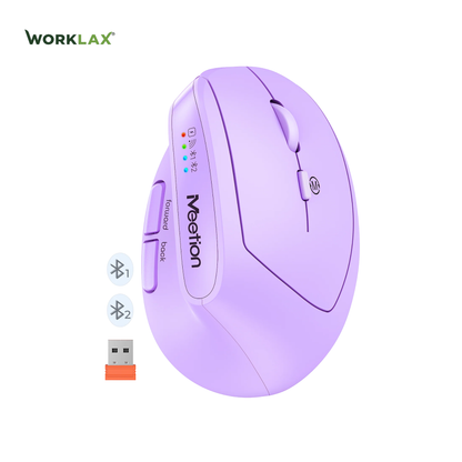 ERGONOMIC WIRELESS MOUSE - DUAL MODE ( BTM008)