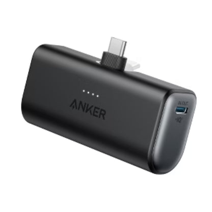 Anker Mini Portable Charger with Built-In Foldable USB-C Connector