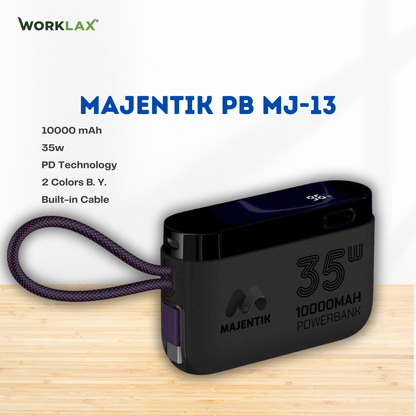 Compact Power Bank 10000mAh - 35w Fast Charge