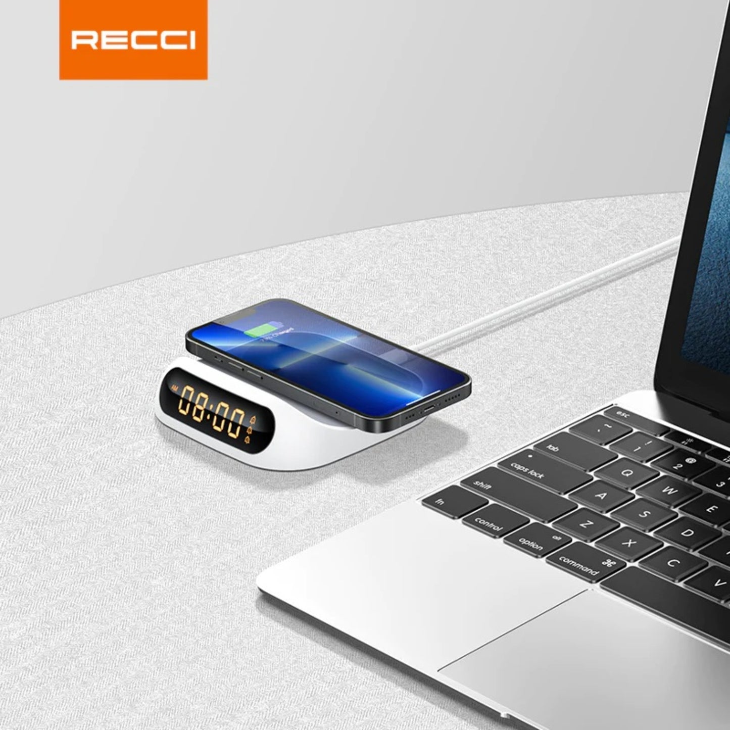 Recci Sailing Clock Wireless Fast Charging RCW-22