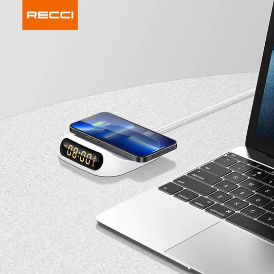 Recci Sailing Clock Wireless Fast Charging RCW-22