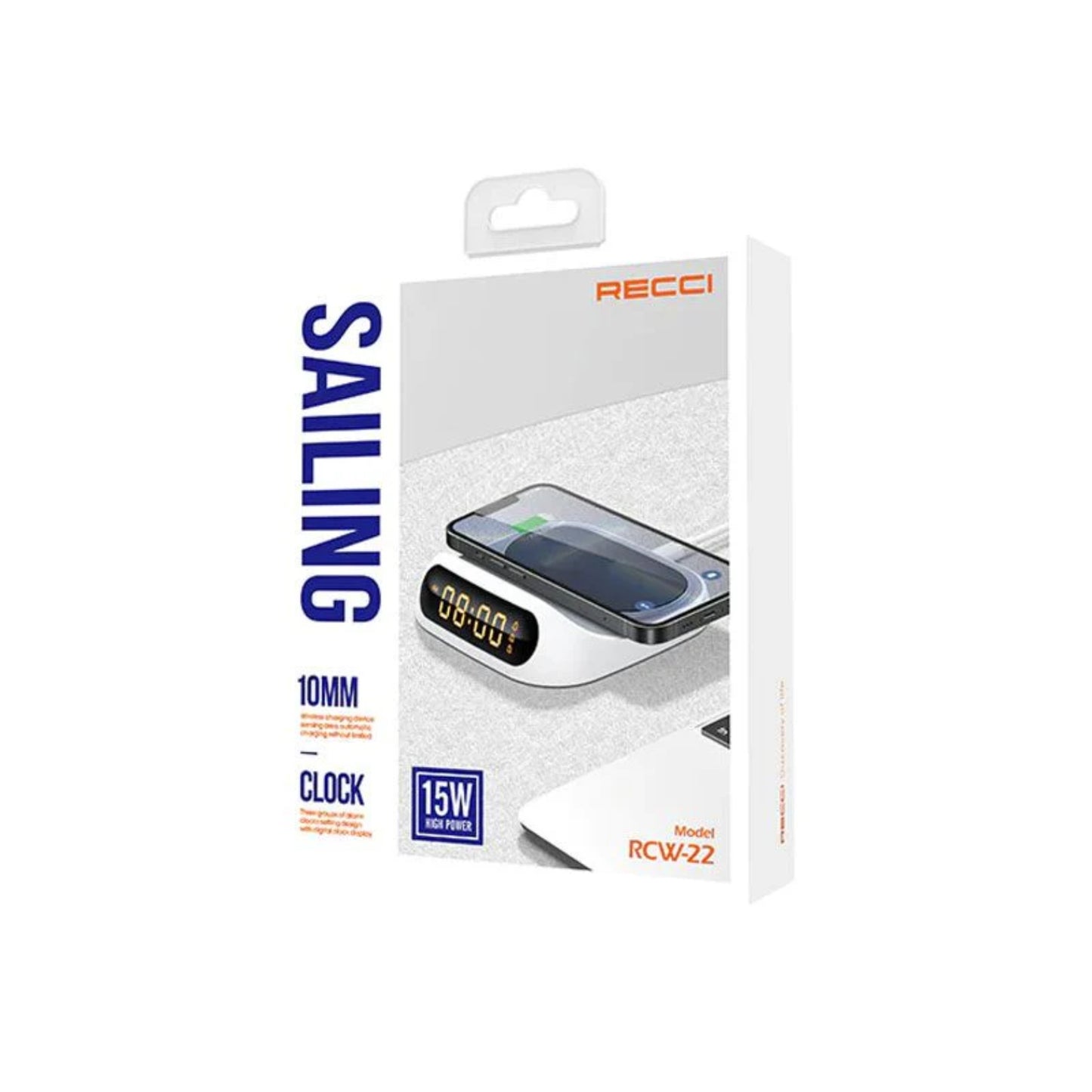 Recci Sailing Clock Wireless Fast Charging RCW-22