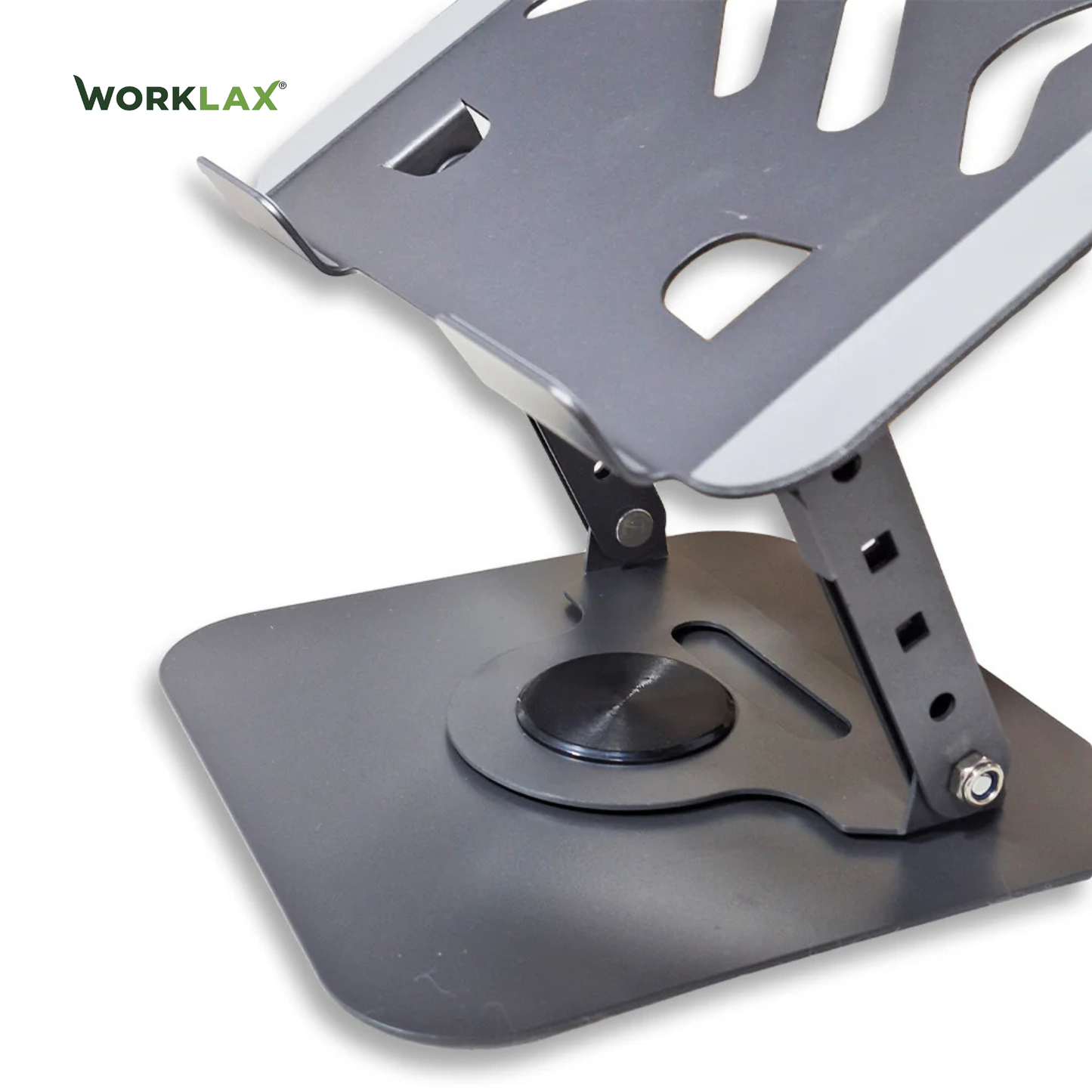 Foldable Metal Rotatable Stand - " Tablet, Mobile, Slim Laptop "