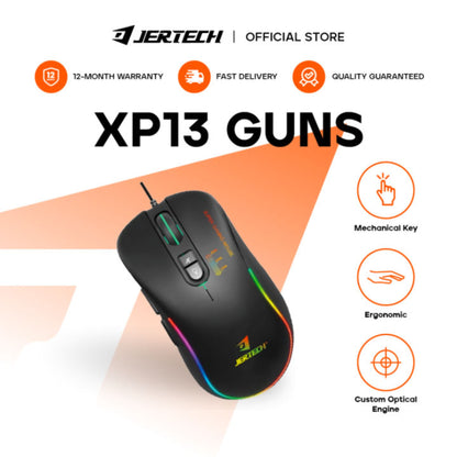 Jertech XP13 Gaming Wired Mouse