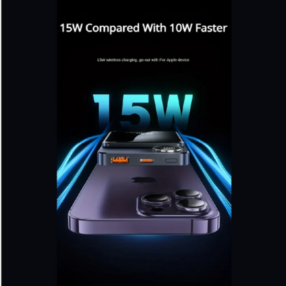 2 in 1 Power Bank & Wireless charger - 10000mAh | 15w