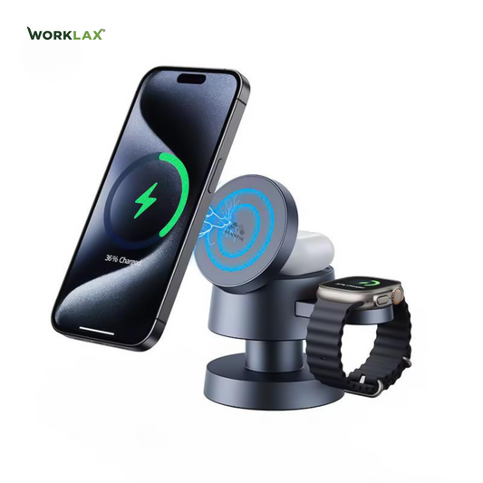 Majentik MW-22 4 in 1 wireless charging desktop