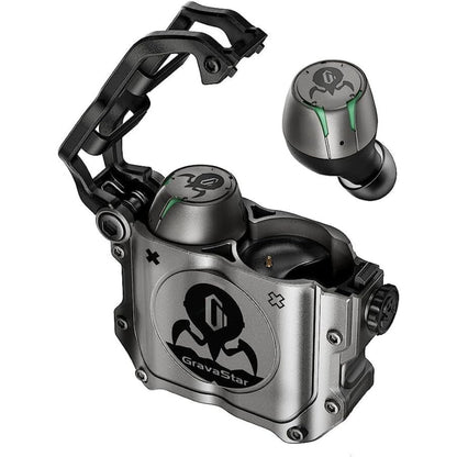 GravaStar Sirius P7 In-Ear  Earbuds, Noise Cancellation, Up to 16 Hours - Space Gray