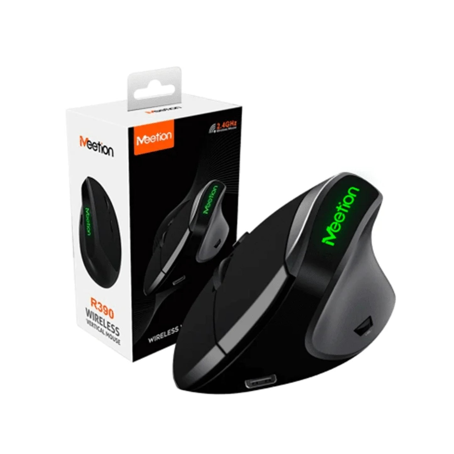 Meetion R390 Vertical Mouse ( Wireless )