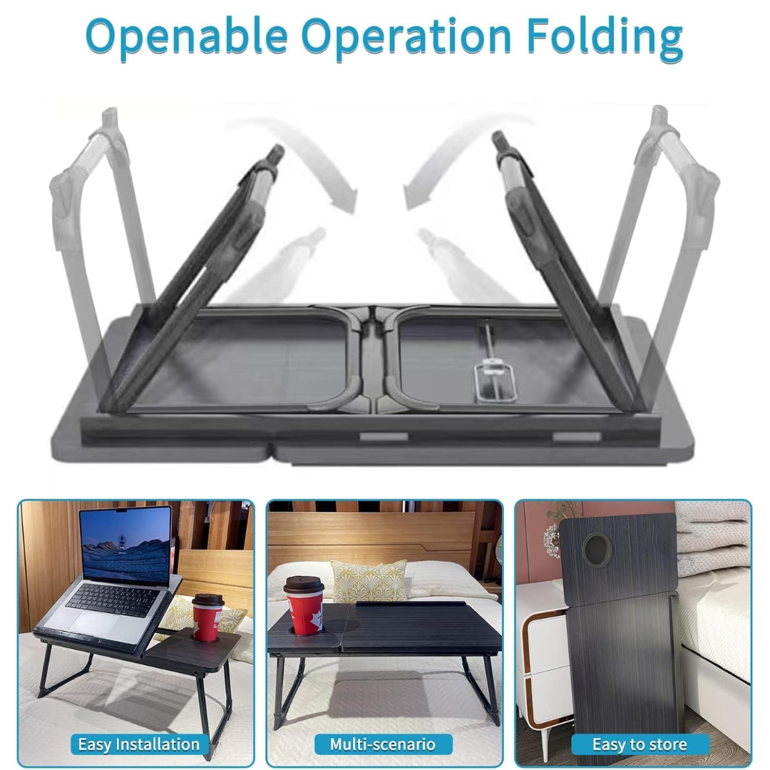 Woody Table – Adjustable Laptop Desk for Bed & Couch