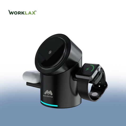 Majentik MW20 3-in-1 Wireless Charging Station