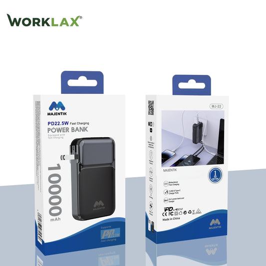 Power Bank MJ-22 10000mAh - Equipped with Fast Charging