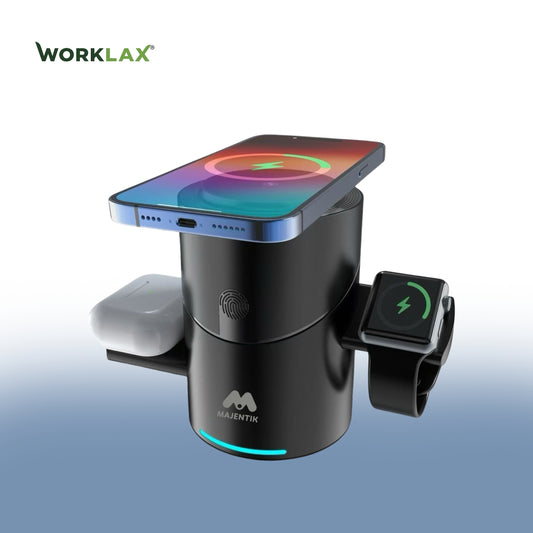 Majentik MW20 3-in-1 Wireless Charging Station